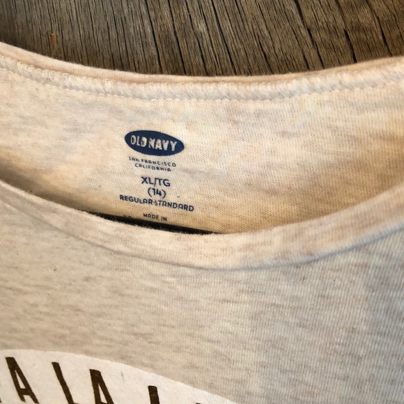 Old Navy Holiday Graphic Long Sleeve Top Size 14 - Picture 6 of 13